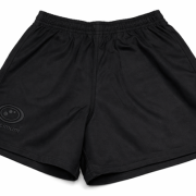 Black Cotton Shorts