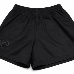 Black Cotton Shorts