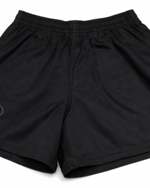 Black Cotton Shorts